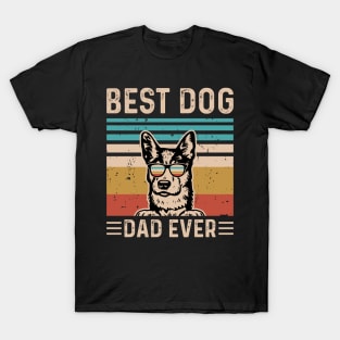 Best Dog Dad Ever T shirt For Women T-Shirt